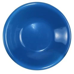 Alternative view of International Tableware CAN-11-LB Cancun 5 Oz. Light Blue Stoneware Fruit Bowl - 36/Case