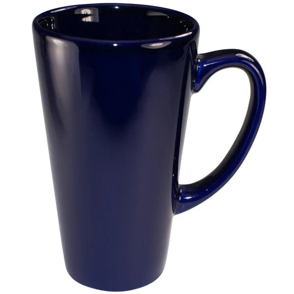 International Tableware 867-04 Cancun 16 Oz. Cobalt Blue Stoneware Funnel Cup - 24/Case 1 International Tableware 867-04 Cancun 16 Oz. Cobalt Blue Stoneware Funnel Cup - 24/Case