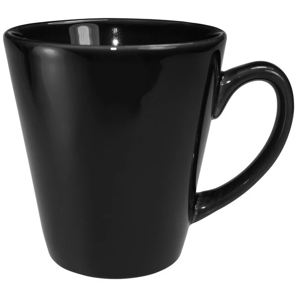 International Tableware 839-05 Cancun 12 Oz. Black Stoneware Funnel Cup - 36/Case 1 International Tableware 839-05 Cancun 12 Oz. Black Stoneware Funnel Cup - 36/Case