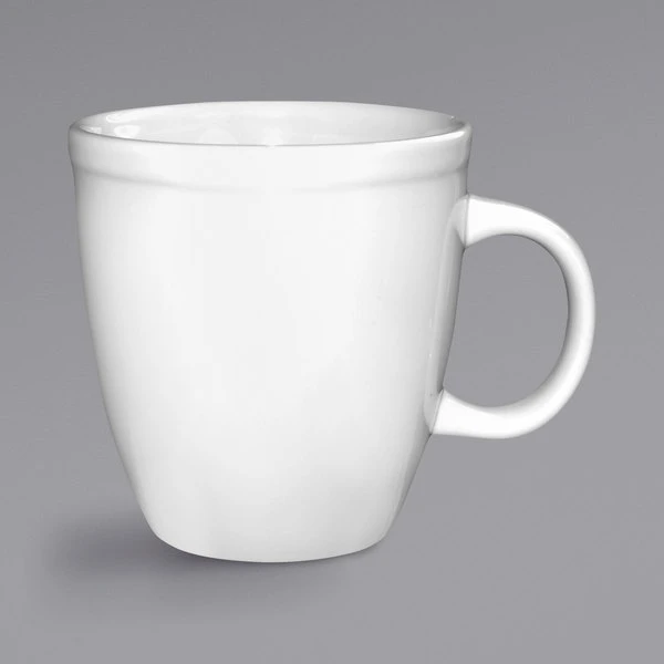 International Tableware 81950-02 18 Oz. European White Stoneware Mocha Mug - 36/Case 1 International Tableware 81950-02 18 Oz. European White Stoneware Mocha Mug - 36/Case