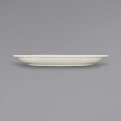 Alternative view of International Tableware VA-20 Valencia 11" Ivory (American White) Narrow Rim Stoneware Plate - 12/Case