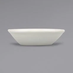 International Tableware RO-17 Roma 4 Oz. Ivory (American White) Stoneware Bowl - 36/Case