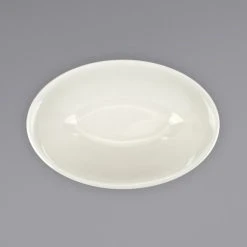 Alternative view of International Tableware RO-17 Roma 4 Oz. Ivory (American White) Stoneware Bowl - 36/Case