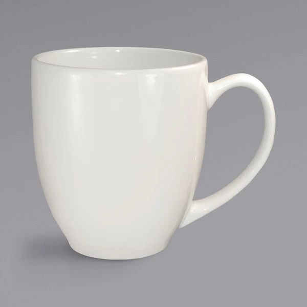 International Tableware 81376-01 14 Oz. Ivory (American White) Stoneware Bistro Cup - 36/Case 1 International Tableware 81376-01 14 Oz. Ivory (American White) Stoneware Bistro Cup - 36/Case