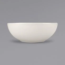 International Tableware RO-700 Roma 32 Oz. Ivory (American White) Stoneware Ramen Bowl - 12/Case