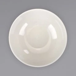 Alternative view of International Tableware RO-800 Roma 48 Oz. Ivory (American White) Stoneware Ramen Bowl - 12/Case
