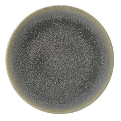 Dudson EG162 Evo 6 3/8" Matte Granite Coupe Round Stoneware Plate By Arc Cardinal - 24/Case