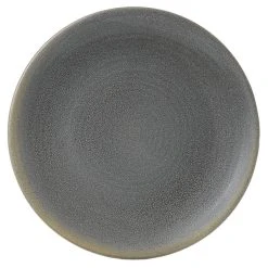 Dudson EG229 Evo 9" Matte Granite Coupe Round Stoneware Plate By Arc Cardinal - 24/Case