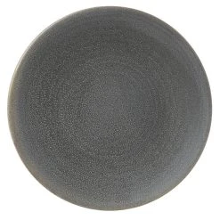 Dudson EG205 Evo 8" Matte Granite Coupe Round Stoneware Plate By Arc Cardinal - 24/Case