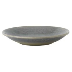Dudson EG243 Evo 9 1/2" Matte Granite Deep Round Stoneware Plate By Arc Cardinal - 12/Case