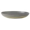Dudson EG267 Evo 38.75 Oz. Matte Granite Deep Oval Stoneware Bowl By Arc Cardinal - 12/Case