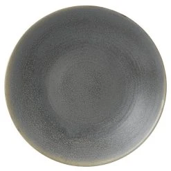 Dudson EG292 Evo 11 1/2" Matte Granite Deep Round Stoneware Plate By Arc Cardinal - 8/Case