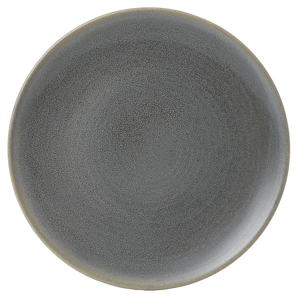 Dudson EG295 Evo 11 5/8" Matte Granite Coupe Round Stoneware Plate By Arc Cardinal - 12/Case 1 Dudson EG295 Evo 11 5/8" Matte Granite Coupe Round Stoneware Plate By Arc Cardinal - 12/Case