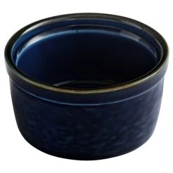 Acopa Keystone 4 Oz. Azora Blue Stoneware Ramekin - 72/Case -Acopa Sales 2076372