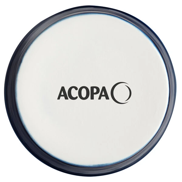 Acopa Keystone 7 Oz. Azora Blue Stoneware Ramekin - 6/Pack 3 Acopa Keystone 7 Oz. Azora Blue Stoneware Ramekin - 6/Pack - Image 3