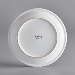 Acopa 10 1/2" Bright White Narrow Rim Stoneware Plate - 12/Case 8 Acopa 10 1/2" Bright White Narrow Rim Stoneware Plate - 12/Case -Acopa Sales 2084771
