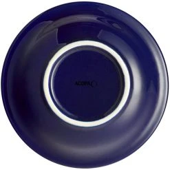 Sample - Acopa Capri 4.5 Oz. Deep Sea Cobalt Stoneware Fruit Bowl / Monkey Dish -Acopa Sales 2094878