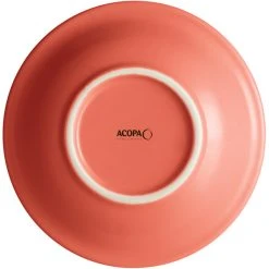 Sample - Acopa Capri 4.5 Oz. Coral Reef Stoneware Fruit Bowl / Monkey Dish -Acopa Sales 2094882