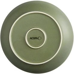 Sample - Acopa Embers 48 Oz. Moss Green Matte Stoneware Pasta Bowl 7 Sample - Acopa Embers 48 Oz. Moss Green Matte Stoneware Pasta Bowl -Acopa Sales 2095322