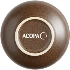 Sample - Acopa Embers 13 Oz. Hickory Brown Matte Stoneware Bowl -Acopa Sales 2095326