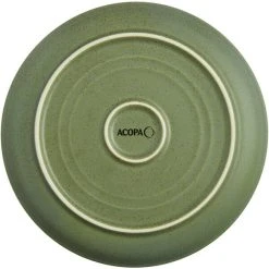 Sample - Acopa Embers 7 1/2" Moss Green Matte Coupe Stoneware Plate 7 Sample - Acopa Embers 7 1/2" Moss Green Matte Coupe Stoneware Plate -Acopa Sales 2095374