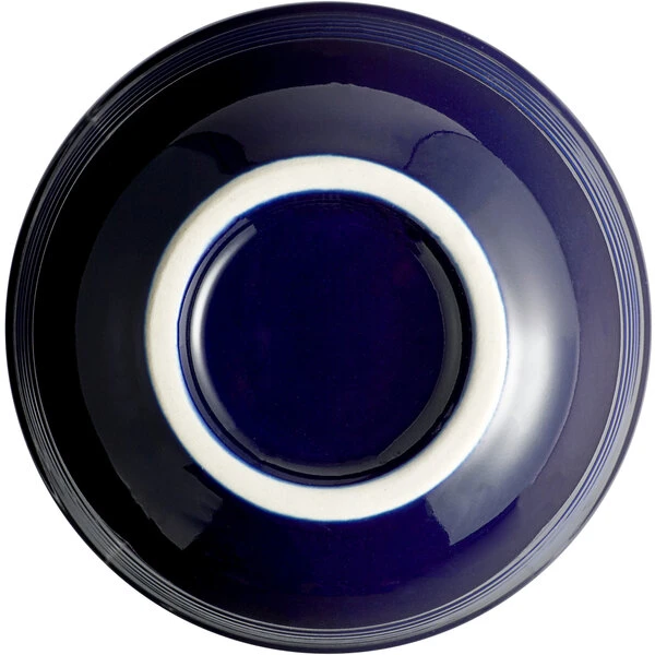 Sample - Acopa Capri 8 Oz. Deep Sea Cobalt Stoneware Bouillon 3 Sample - Acopa Capri 8 Oz. Deep Sea Cobalt Stoneware Bouillon - Image 3