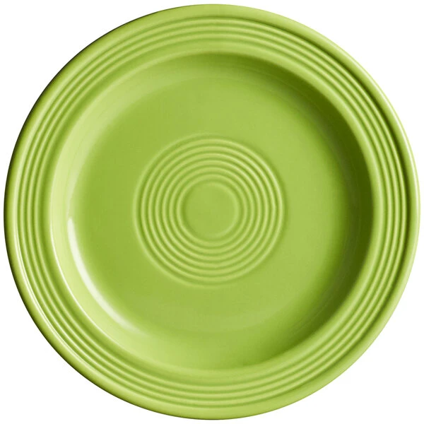 Sample - Acopa Capri 7" Bamboo Green Stoneware Plate 1 Sample - Acopa Capri 7" Bamboo Green Stoneware Plate