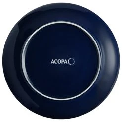 Sample - Acopa Keystone 12 1/2" Azora Blue Stoneware Coupe Plate 6 Sample - Acopa Keystone 12 1/2" Azora Blue Stoneware Coupe Plate -Acopa Sales 2096473
