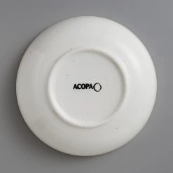 Sample - Acopa Keystone 8" Vanilla Bean Stoneware Coupe Low Bowl 8 Sample - Acopa Keystone 8" Vanilla Bean Stoneware Coupe Low Bowl -Acopa Sales 2102154