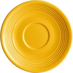 Sample - Acopa Capri 6" Mango Orange China Saucer