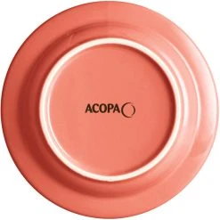 Alternative view of Sample - Acopa Capri 6 1/8" Coral Reef Stoneware Plate