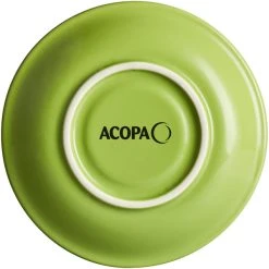 Alternative view of Sample - Acopa Capri 6" Bamboo Green China Saucer