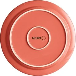 Acopa Capri 10" Coral Reef Stoneware Plate - 12/Case -Acopa Sales 2103319