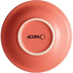 Acopa Capri 4.5 Oz. Coral Reef Stoneware Fruit Bowl / Monkey Dish - 12/Pack 8 Acopa Capri 4.5 Oz. Coral Reef Stoneware Fruit Bowl / Monkey Dish - 12/Pack -Acopa Sales 2103475