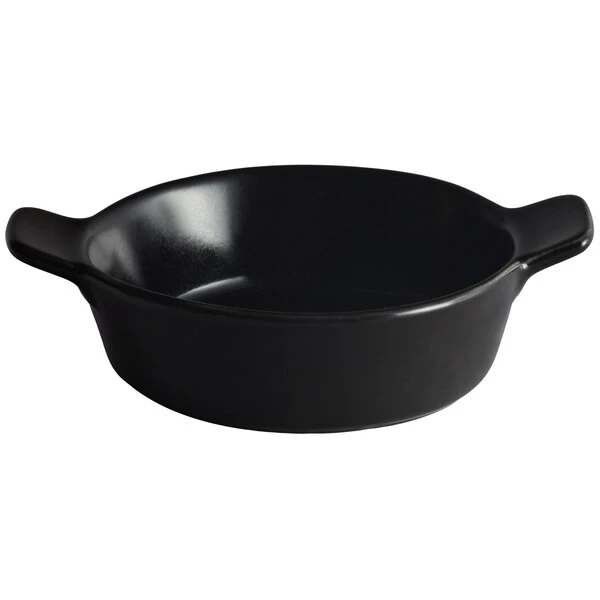 Sample - Acopa Keystone 6 Oz. Caldera Stoneware Mini Casserole Dish With Handles 2 Sample - Acopa Keystone 6 Oz. Caldera Stoneware Mini Casserole Dish With Handles - Image 2