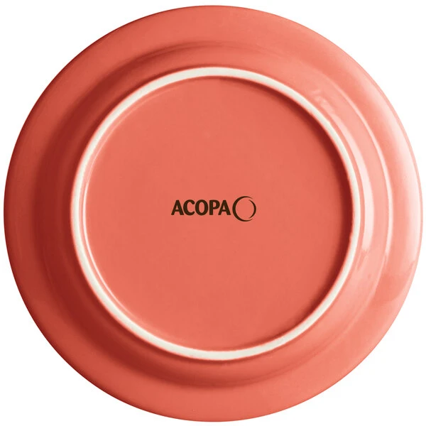Acopa Capri 7" Coral Reef Stoneware Plate - 12/Pack 3 Acopa Capri 7" Coral Reef Stoneware Plate - 12/Pack - Image 3
