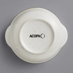 Acopa Keystone 13 Oz. Vanilla Bean Stoneware Onion Soup Crock - 24/Case -Acopa Sales 2110207