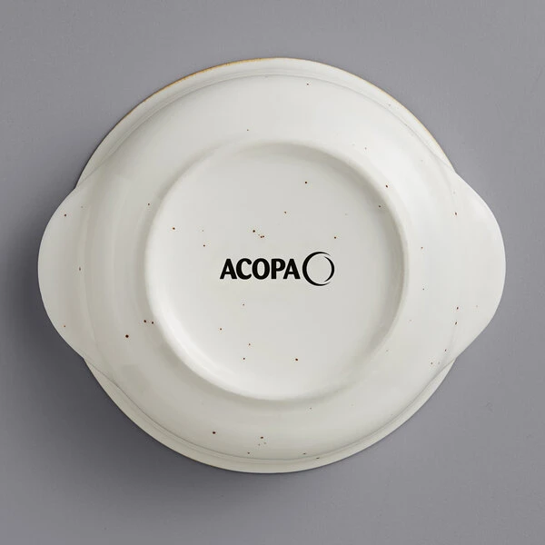 Acopa Keystone 13 Oz. Vanilla Bean Stoneware Onion Soup Crock - 6/Case 3 Acopa Keystone 13 Oz. Vanilla Bean Stoneware Onion Soup Crock - 6/Case - Image 3