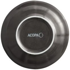 Acopa Condesa 5.5 Oz. Matte Finish Armor Gray Scalloped Porcelain Fruit Dish - 36/Case 7 Acopa Condesa 5.5 Oz. Matte Finish Armor Gray Scalloped Porcelain Fruit Dish - 36/Case -Acopa Sales 2112950