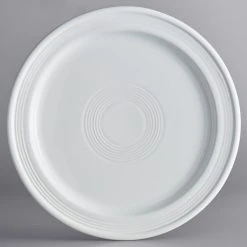 Alternative view of Sample - Acopa Capri 10" Coconut White Stoneware Plate