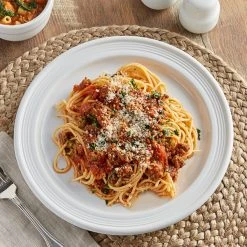 Sample - Acopa Capri 10" Coconut White Stoneware Plate