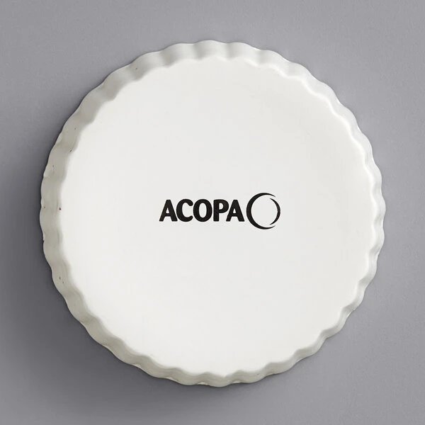 Acopa Keystone 6 Oz. Vanilla Bean Stoneware Souffle / Creme Brulee Dish - 48/Case 3 Acopa Keystone 6 Oz. Vanilla Bean Stoneware Souffle / Creme Brulee Dish - 48/Case - Image 3
