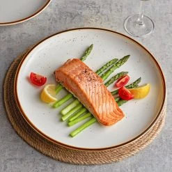 Acopa Keystone 12 1/2" Vanilla Bean Stoneware Coupe Plate - 12/Case 9 Acopa Keystone 12 1/2" Vanilla Bean Stoneware Coupe Plate - 12/Case -Acopa Sales 2140509