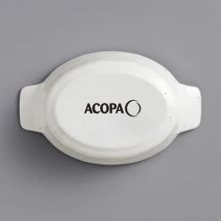 Acopa Keystone 4 Oz. Vanilla Bean Stoneware Mini Rarebit Dish - 48/Case -Acopa Sales 2140606