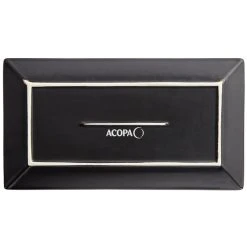 Acopa 13" X 7 1/4" Matte Black Rectangular Stoneware Platter - 12/Case 7 Acopa 13" X 7 1/4" Matte Black Rectangular Stoneware Platter - 12/Case -Acopa Sales 2168539