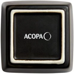 Acopa 4 Oz. Matte Black Square Stoneware Sauce Cup - 36/Case 7 Acopa 4 Oz. Matte Black Square Stoneware Sauce Cup - 36/Case -Acopa Sales 2168554