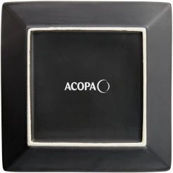 Acopa 7" Matte Black Square Stoneware Plate - 36/Case 7 Acopa 7" Matte Black Square Stoneware Plate - 36/Case -Acopa Sales 2168842