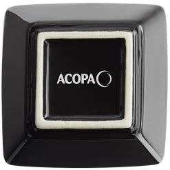 Acopa 6 Oz. Glossy Black Square Stoneware Bouillon Cup - 12/Pack 7 Acopa 6 Oz. Glossy Black Square Stoneware Bouillon Cup - 12/Pack -Acopa Sales 2169479