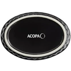Acopa 6 Oz. Oval Glossy Black Fluted Stoneware Souffle / Creme Brulee Dish - 12/Pack 7 Acopa 6 Oz. Oval Glossy Black Fluted Stoneware Souffle / Creme Brulee Dish - 12/Pack -Acopa Sales 2174276