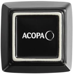 Acopa 4 Oz. Glossy Black Square Stoneware Sauce Cup - 12/Pack 6 Acopa 4 Oz. Glossy Black Square Stoneware Sauce Cup - 12/Pack -Acopa Sales 2177502